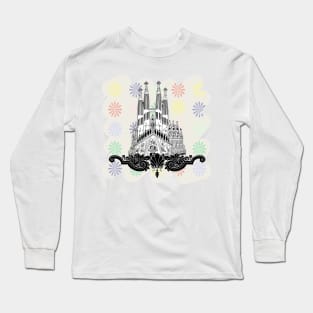 The Sagrada Familia Long Sleeve T-Shirt